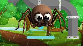 Incy Wincy Spider Song  Spider Found His House  Lyrical Rainy Song On This Children Demand [upl. by Straus829]