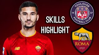 Housssem Aouar VS Toulouse  Compiliation skills  2324 HD [upl. by Icyac]