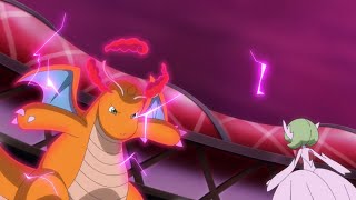 Lance’s Hydreigon and Dragonite vs Diantha’s Gardevoir Pokémon 2019 Episode 116 English Sub [upl. by Jannelle]