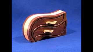 Two Drawer Band Saw Box With Hidden Drawer [upl. by Sachi]