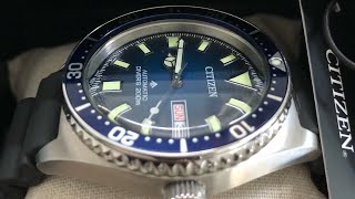 Citizen Divers Automatic 200M New release closer look [upl. by Allanson]