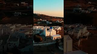 Have you seen a Greek sunset like this greece travel drone [upl. by Wilhelmine]