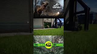 Jurassic World Evolution  Nodosaurus Release Animation  jurassicpark dinosaur mithril [upl. by Novikoff]