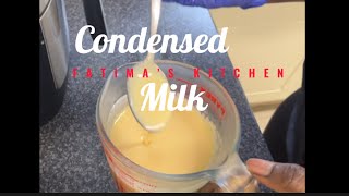 Homemade condensed milk 🥰ramadan inspiration africancooking gambian sénégal [upl. by Miru]