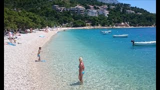 Promajna Croatia  beaches 2018 [upl. by Nwahsuq]