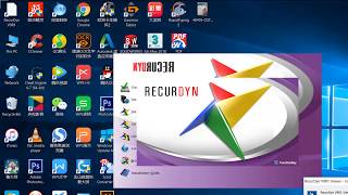 RecurDyn V9R1 complete installation RecurDyn V9R1完整安装 تصيب برنامج [upl. by Matlick]