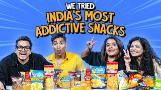 We Tried Indias Most Addictive Snacks  Ok Tested [upl. by Kittie820]