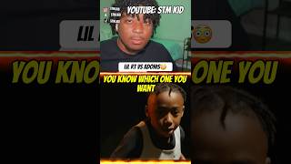 Lil RT vs Drake Son Adonis Who Y’all Think Raps Better😂🔥drake adonis lilrt funny viral [upl. by Bethany971]