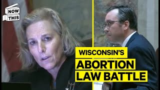 Wisconsin Supreme Court 1849 Abortion Law Is a ‘Death Warrant’ [upl. by Bhatt953]