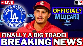 BLOCKBUSTER DEAL NOLAN ARENADO SIGNS WITH DODGERS IN HISTORIC TRADE LOS ANGELES DODGERS NEWS [upl. by Flanagan]