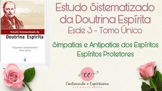 Aula 06  ESDE 3  Simpatias e Antipatias entre os Espíritos Espíritos Protetores [upl. by Sonni]