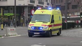 Ambulance  Brandweer Antwerpen [upl. by Sinegra]