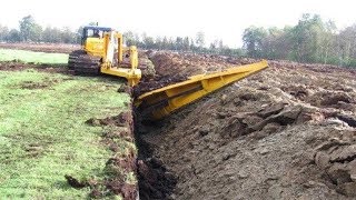 Worlds Biggest Plow  Extreme Bulldozer Ploughing Field [upl. by Haimaj]