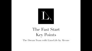 LimeLife by Alcone Fast Start Key Points [upl. by Bald]