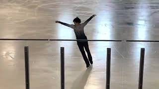 Kazuki Tomono 友野一希 SP morning practice  Montpellier Worlds 2022 [upl. by Durant]