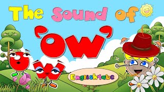 The Sound of ow  Diphthong ow  Phonics Mix [upl. by Adnovad]