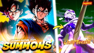 No me hagan esto por favor SUMMONS LEGENDS FESTIVAL 2024  Dragon Ball Legends [upl. by Woodhead]