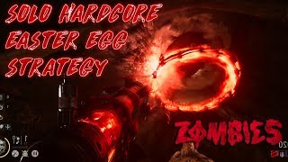 The Final Reich Solo Hardcore Easter Egg Strategy Guide The Easiest Way to Complete The HC EE [upl. by Ahsiekal]