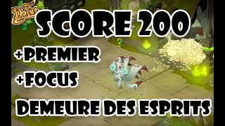 Dofus Demeure des esprits score 200 premier focus [upl. by Norma]