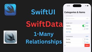 SwiftUI SwiftData Build A OnetoMany Relationships Apps [upl. by Gert849]