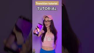 Transition tutorial challenge dance music tiktok trending duet elsarca [upl. by Annaillil]