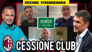 ‼️CESSIONE MILAN⚠️DOSSIER⏳️I TEMPI📣È DI PASSAGGIO🚨INDAGINESTADIO🇸🇦MALDINI E GLI ARABI Milan Hello [upl. by Laehcim]