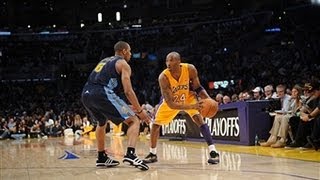 Kobe Bryant Hits the Dagger over Aaron Afflalo [upl. by Norvil]