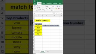 How to use Index amp Match Function in Excel shorts asmr computer microsoftoffice keyboard [upl. by Ariajaj]