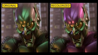 Green Goblin test recolored  Comic version [upl. by Suoicerpal]