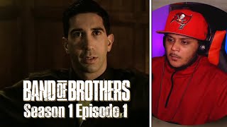 Band of Brothers Episode 1 Currahee REACTION FIRST TIME WATCHING [upl. by Kanter482]