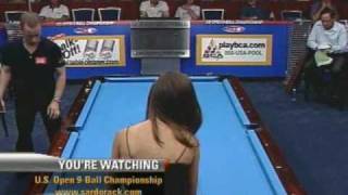 Billiards Pool US Open 9Ball Championship ImmonenPaez [upl. by Mayap]