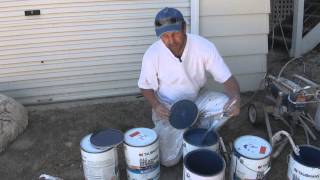 House Painting Tip  Always mix or box all paint before painting your house [upl. by Russia765]