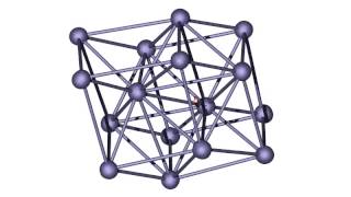 Ring polymer molecular dynamics simulation of a single hydrogen atom in bcc iron [upl. by Nossila710]