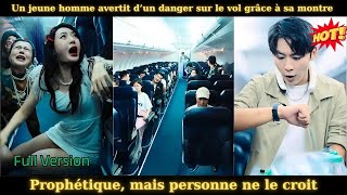 Un jeune homme avertit d’un danger sur le vol grâce à sa montre prophétique mais personne ne le cro [upl. by Araiek]