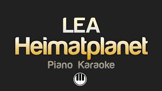 LEA  Heimatplanet Karaoke [upl. by Enela627]