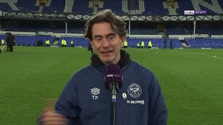 Everton vs Brentford 41  Thomas Frank post match Interview [upl. by Quickman]