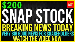 SNAP Stock  Snap Inc Stock Breaking News Today  SNAP Stock Price Prediction  SNAP Stock Target [upl. by Aletha]