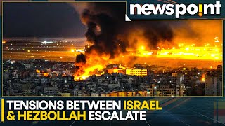 IsraelHezbollah War Massive Explosions Near Beiruts International Airport  WION Newspoint [upl. by Vina]