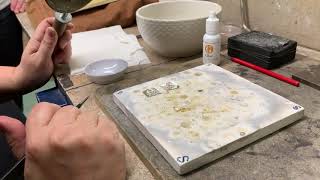 Drying your G Glue for Fine Silver or 22k gold Granulation [upl. by Lemraj]