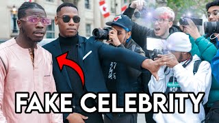 FAKE CELEBRITY PRANK In LONDON [upl. by Eldoria]