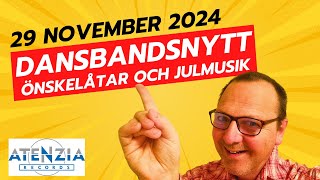 🌟 DANSBANDSNYTT  Julmusik Dansband amp Era Önskelåtar – Live idag ❄️💃 🕺 🎤 🎧 [upl. by Pirri]