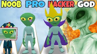 NOOB vs PRO vs HACKER vs GOD in Find the Alien New Part 2 [upl. by Shenan170]