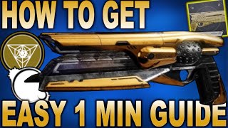 Destiny 2 HOW TO GET The Sunshot amp Sunshot Catalyst in Season 23 [upl. by Calida]