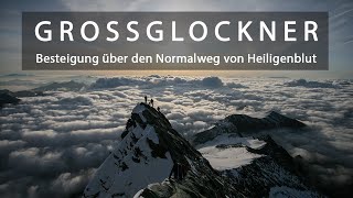 Grossglockner Besteigung mit Bergführer über die Normalroute von Heiligenblut [upl. by Rozek]