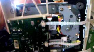 hp Pavilion Slimline s5510f Taken apart a DVDCD drive to clean [upl. by Hevak]