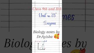 EnzymesClass 9 and 11 biology [upl. by Aicele]