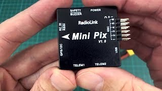 Radiolink Mini PIX first look  newbie fumbling through Ardupilot setup [upl. by Adiuqal]