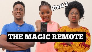 THE MAGIC REMOTE African Home PART 2  MC SHEM COMEDIAN [upl. by Notneuq722]