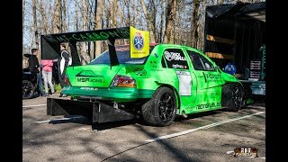 Onboard Anneau du Rhin 23032019  first Rollout 2019  700hp Time Attack EVO 8 [upl. by Leiru]