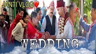 Congratulations To The Beautiful Couple  Nepali Wedding Vlog ❤️💐  Janti Vlog [upl. by Aldridge]